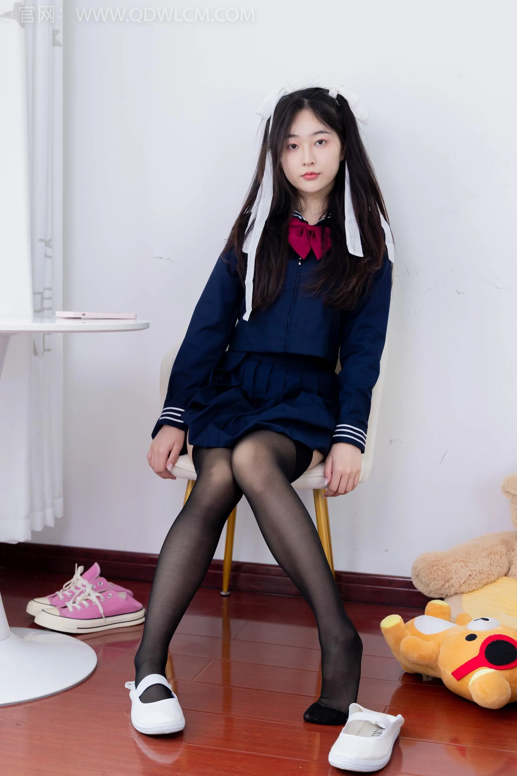 物恋传媒 NO.1544 美兔-学院少女 [151P]插图4